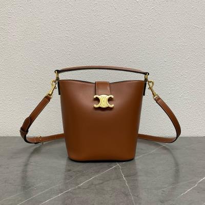 cheap quality Celine Louise Bucket bag 119173 brown